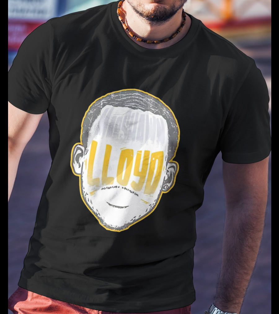 MarShawn Lloyd Face Illustration Football Packers Influence T-Shirt