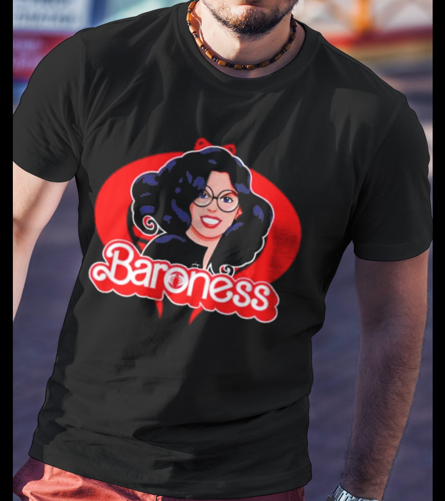 Baroness Cobra Femme Fatale Icon With Glasses T-Shirt