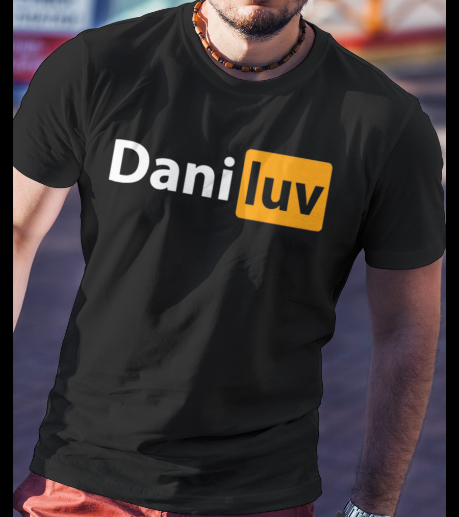 Dani Luv Black T-Shirt