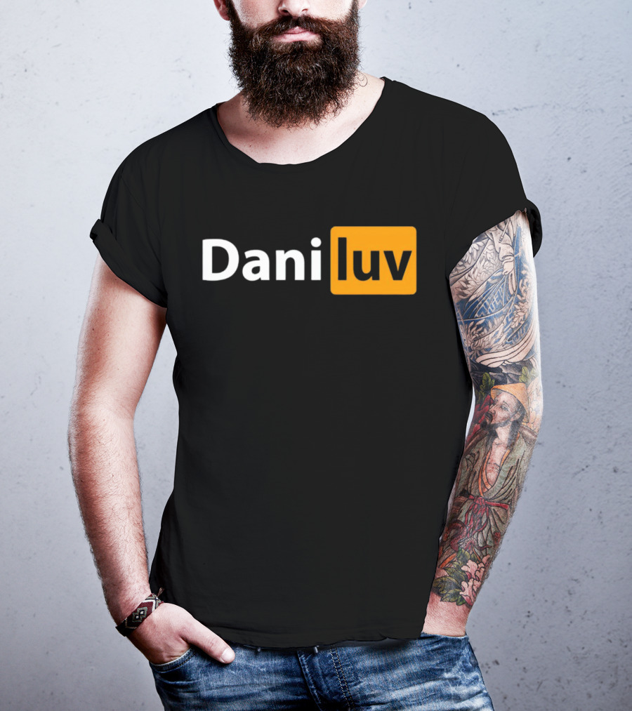 Dani Luv Black T-Shirt