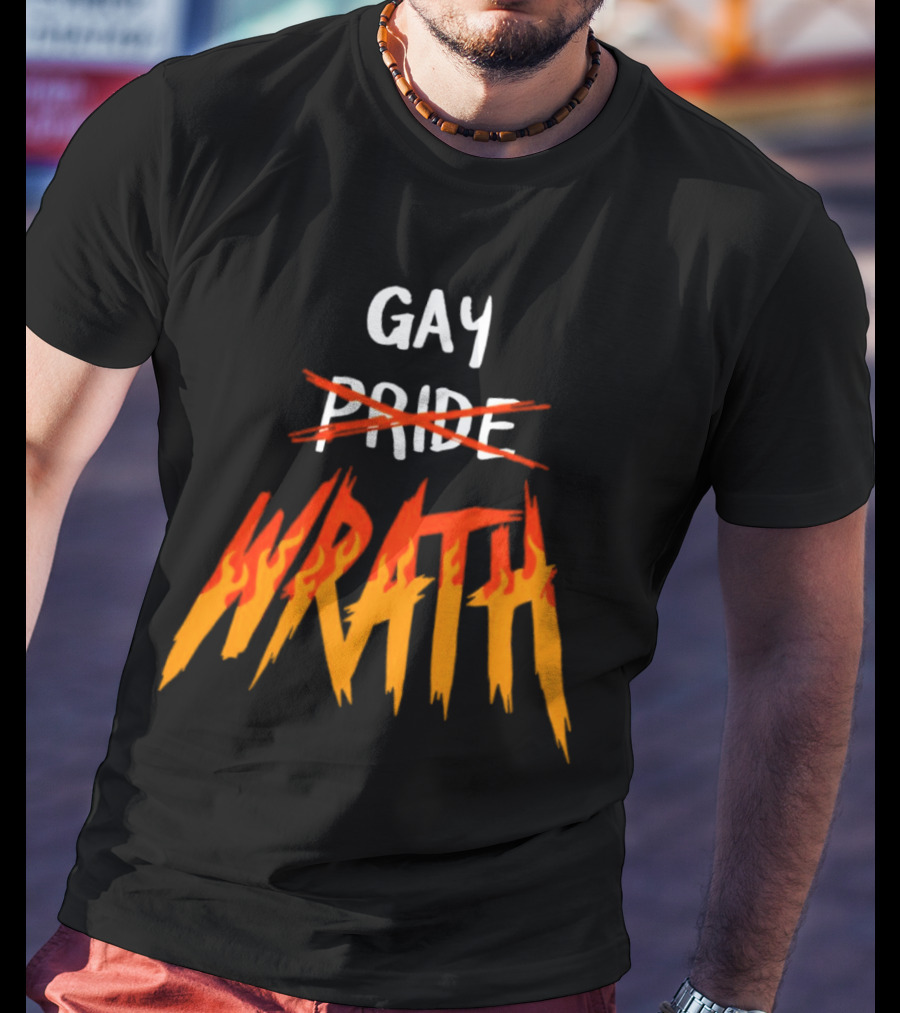 Mars Heyward Gay Pride Wrath T-Shirt