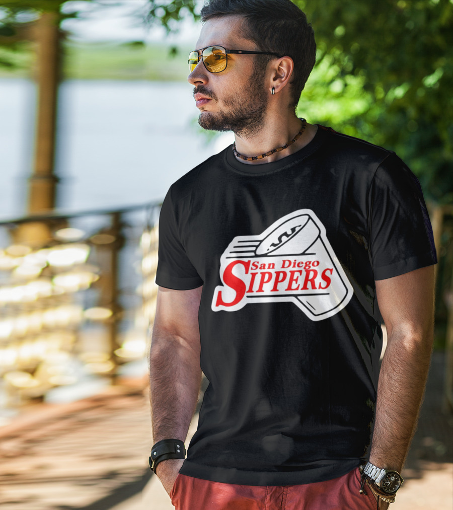 San Diego Sippers Speed Drinkers Club Cup T-Shirt
