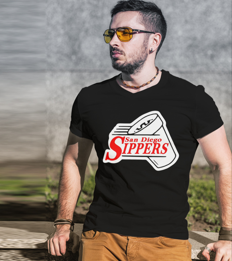 San Diego Sippers Speed Drinkers Club Cup T-Shirt