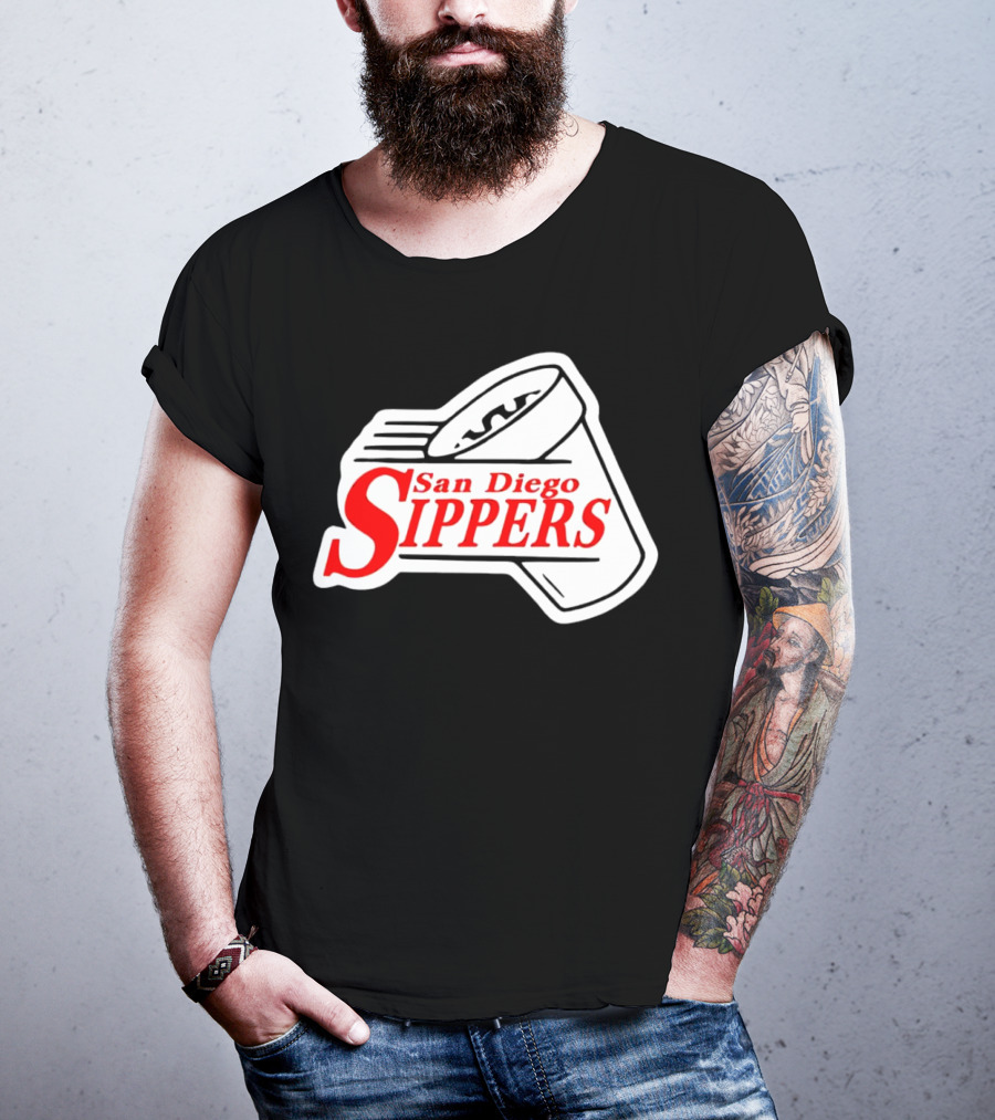 San Diego Sippers Speed Drinkers Club Cup T-Shirt