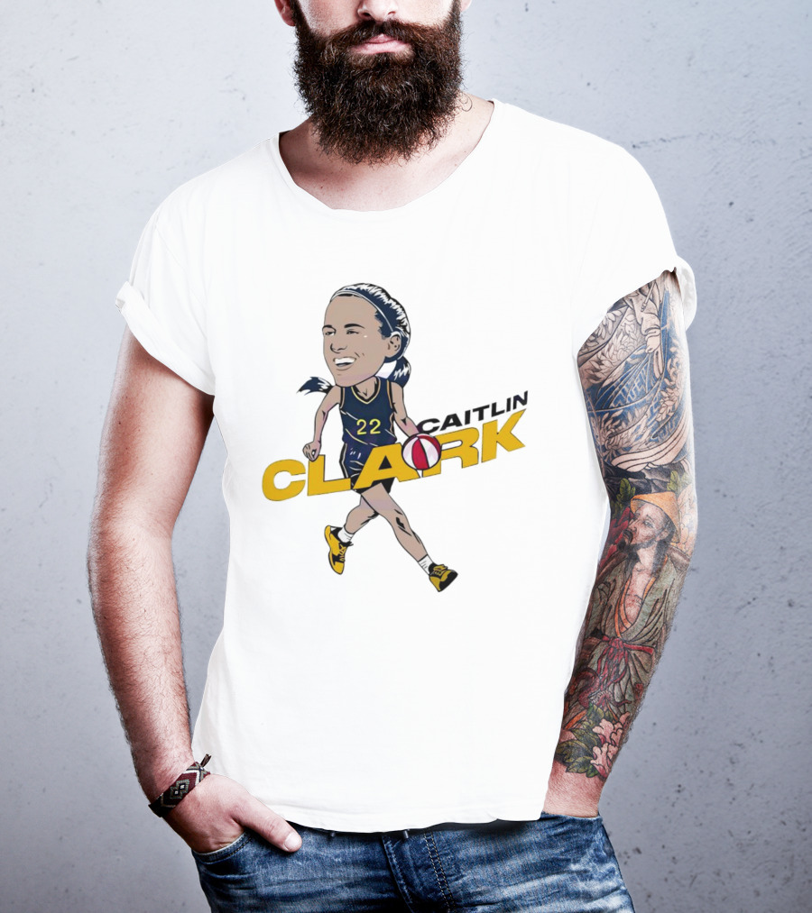 Indiana Fever Caitlin Clark Basketball 22 T-Shirt