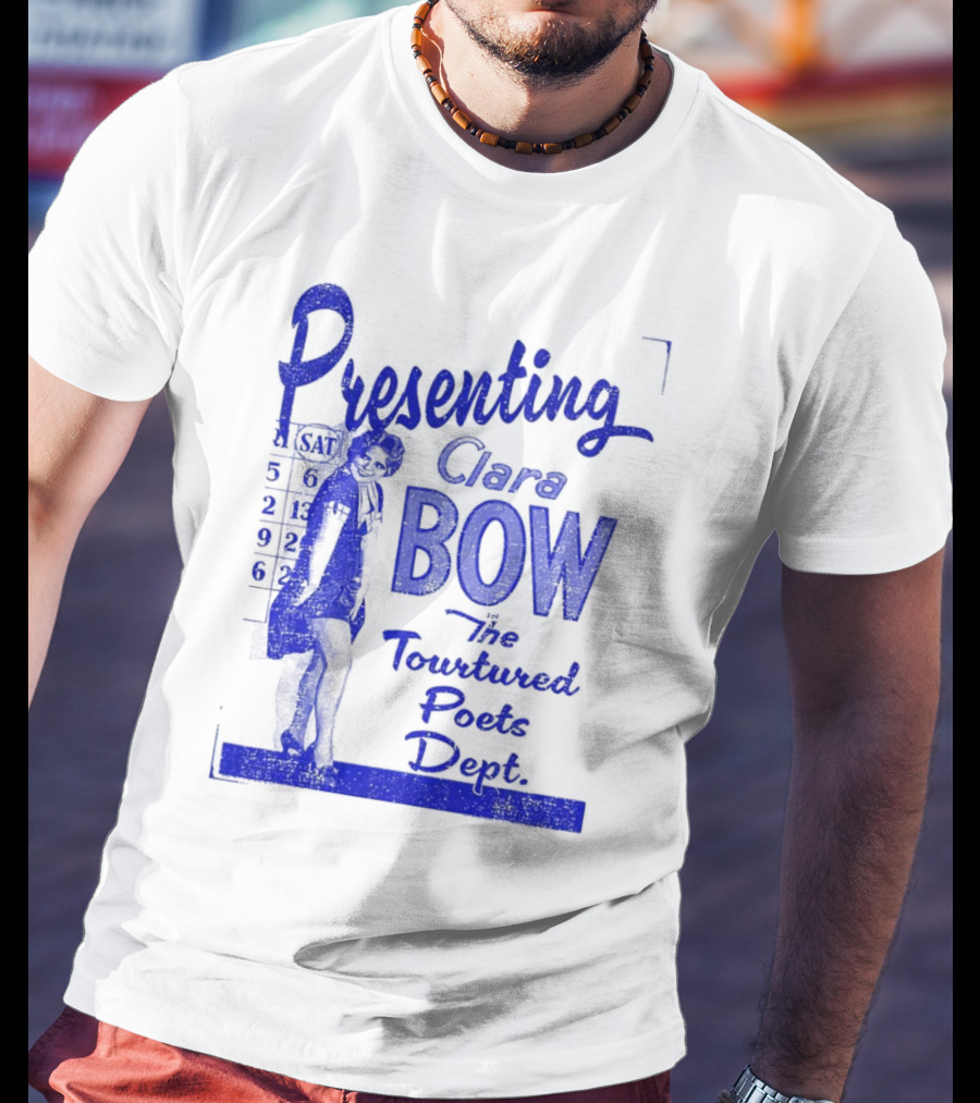 Presenting Clara Bow The Tortured Poets Dept T-Shirt