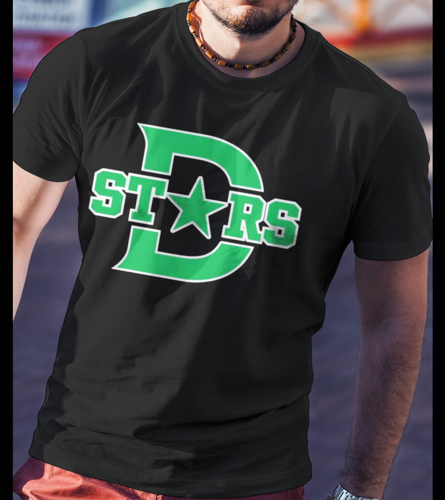 Dallas Stars NHL Hockey Team Logo ST★RS D T-Shirt