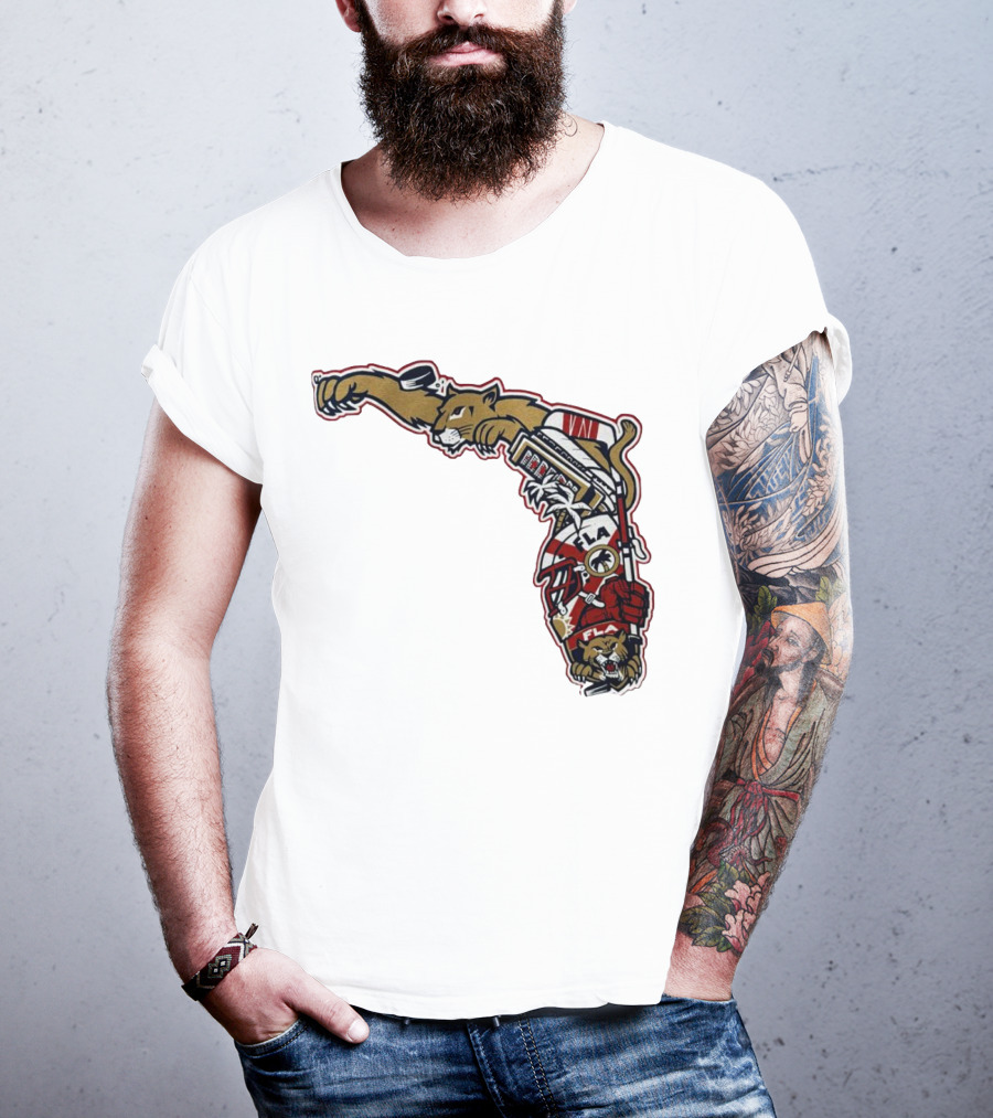 Florida Panthers Let's Hunt State Hockey T-Shirt