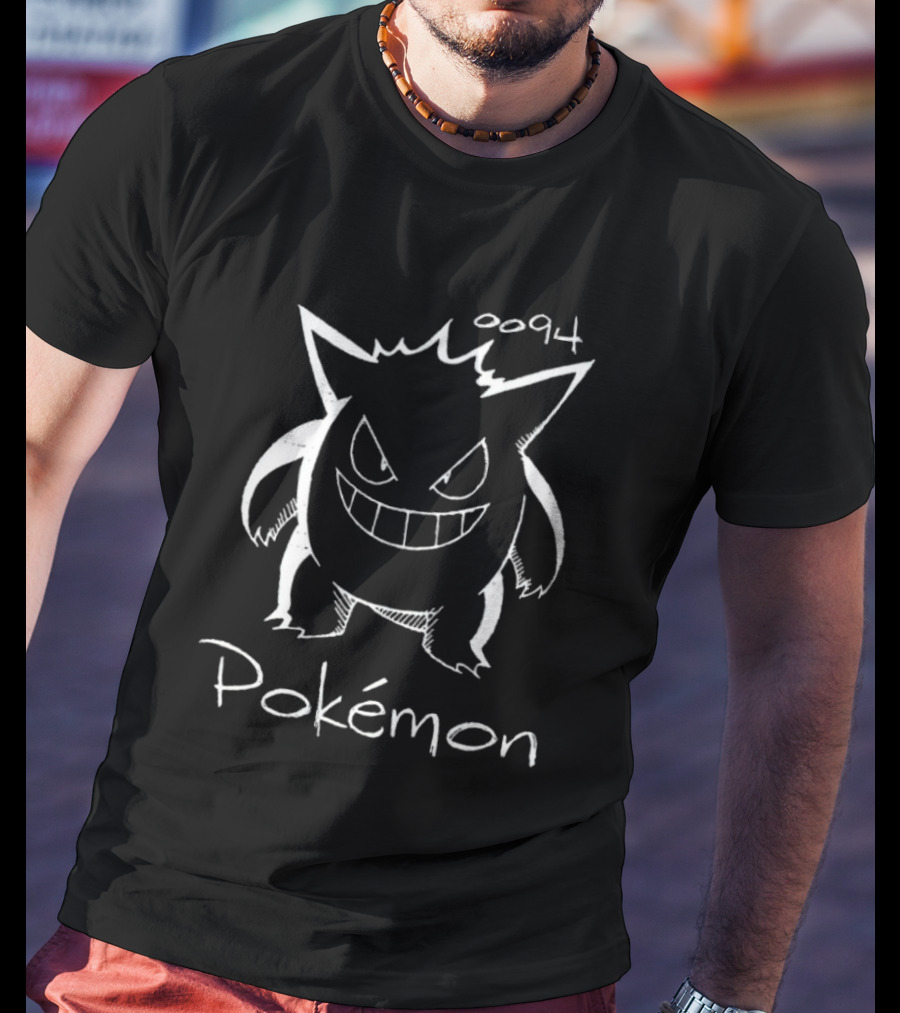 0094 Pokémon Gengar T-Shirt