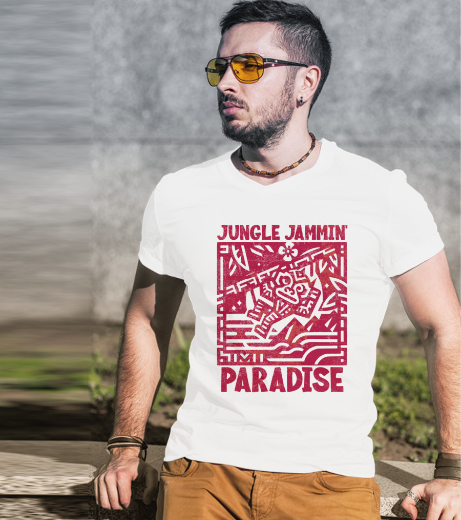 Jungle Jammin' Tiki Paradise Adventure T-Shirt