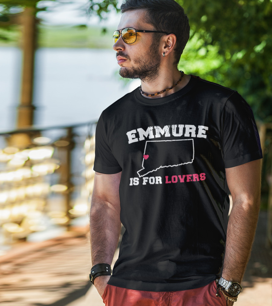 Emmure Is For Lovers Connecticut Heart Location T-Shirt