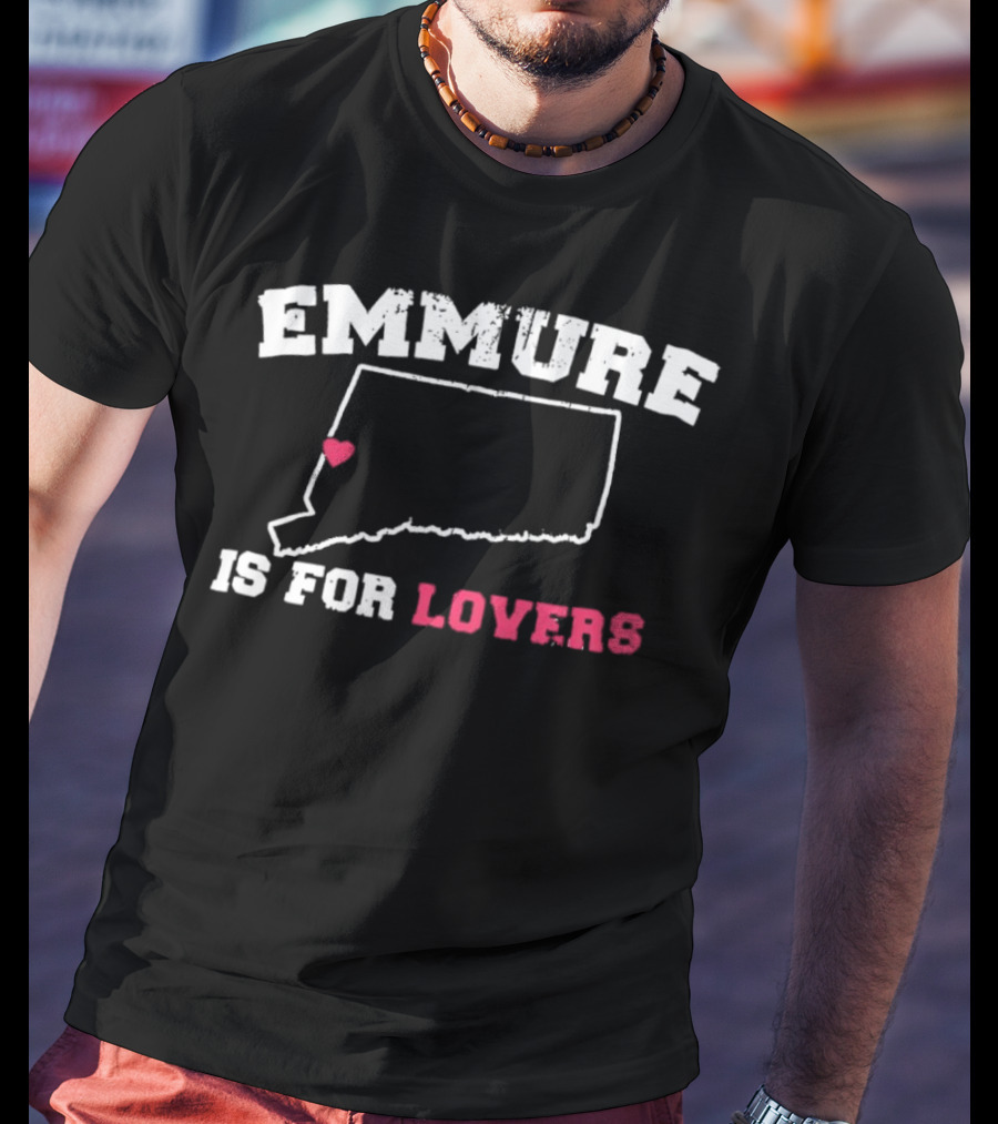 Emmure Is For Lovers Connecticut Heart Location T-Shirt