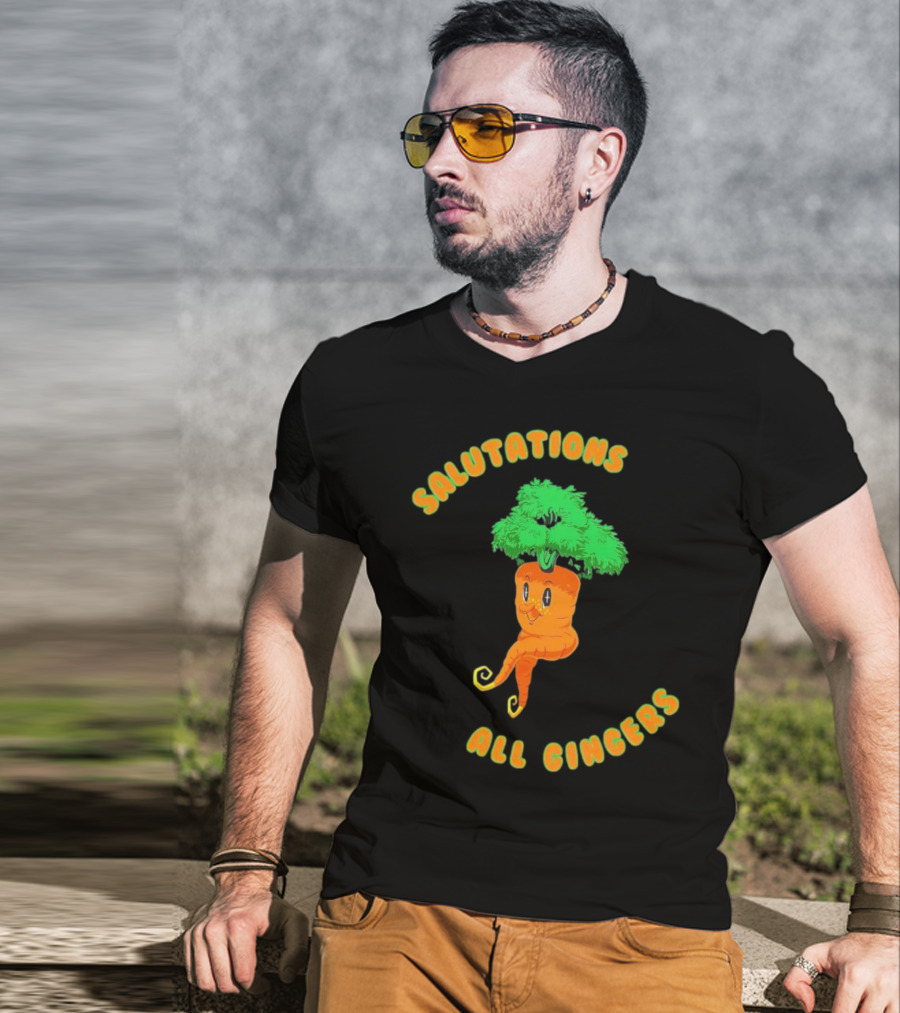 Salutations All Gingers Happy Carrot T-Shirt