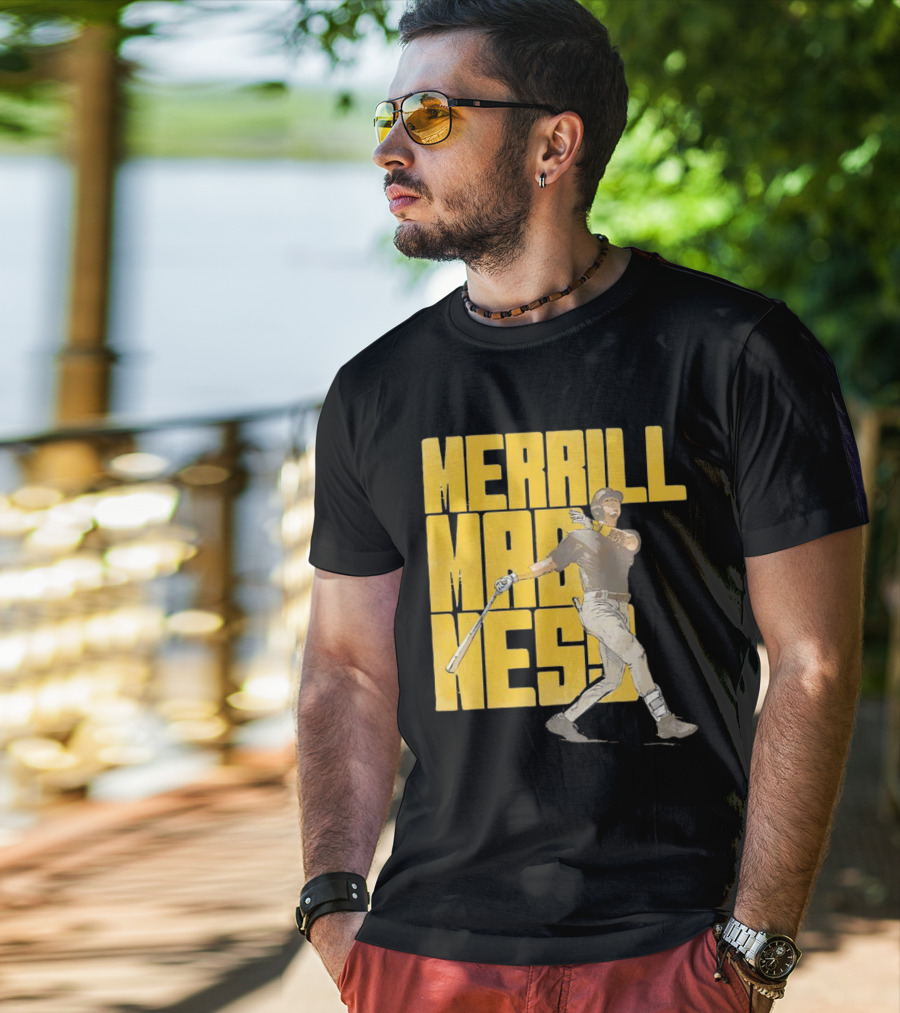 Merrill Madness San Diego Padres Baseball Jackson T-Shirt