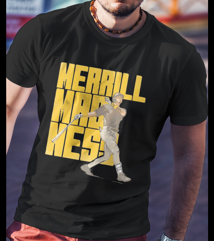Merrill Madness San Diego Padres Baseball Jackson T-Shirt
