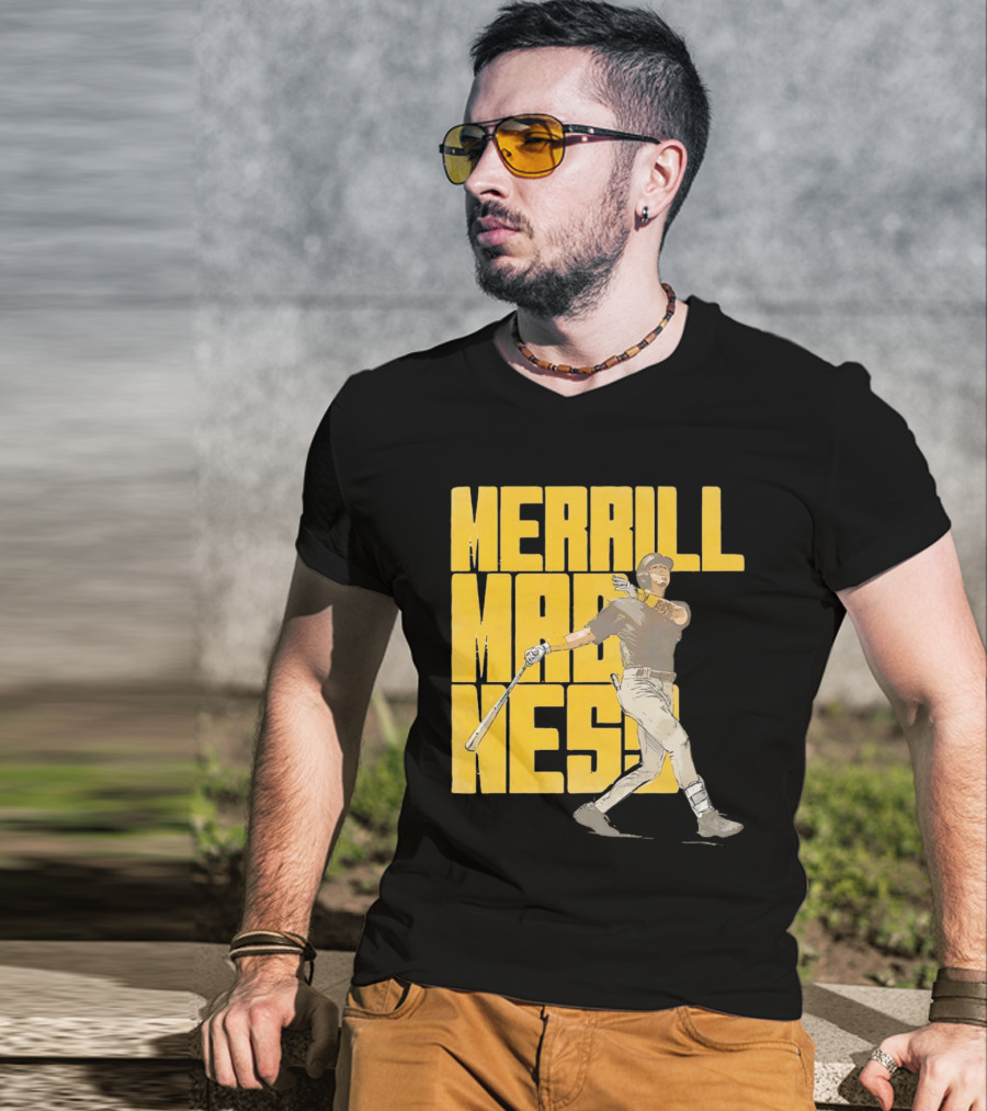 Merrill Madness San Diego Padres Baseball Jackson T-Shirt