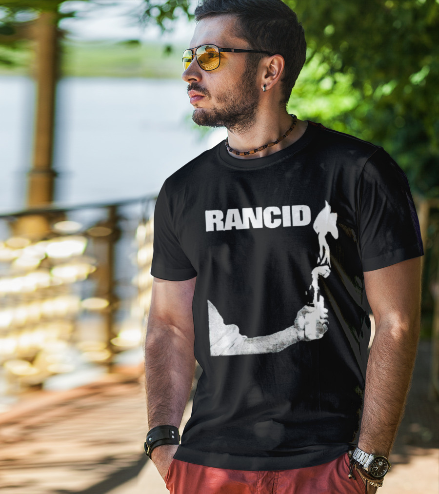 Rancid EP Cover Molotov Cocktail T-Shirt
