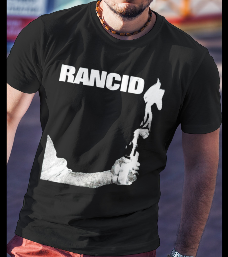 Rancid EP Cover Molotov Cocktail T-Shirt