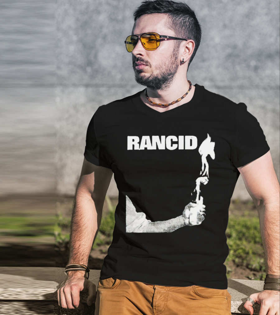 Rancid EP Cover Molotov Cocktail T-Shirt