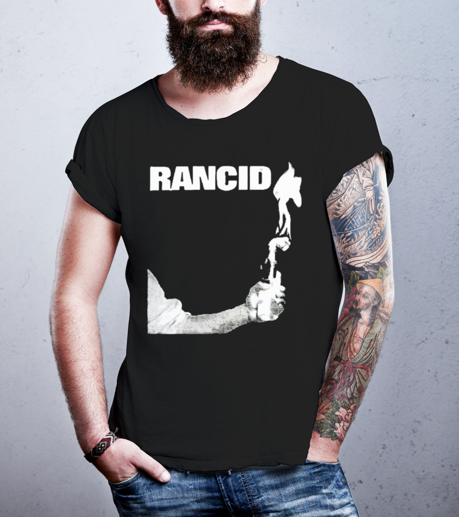 Rancid EP Cover Molotov Cocktail T-Shirt