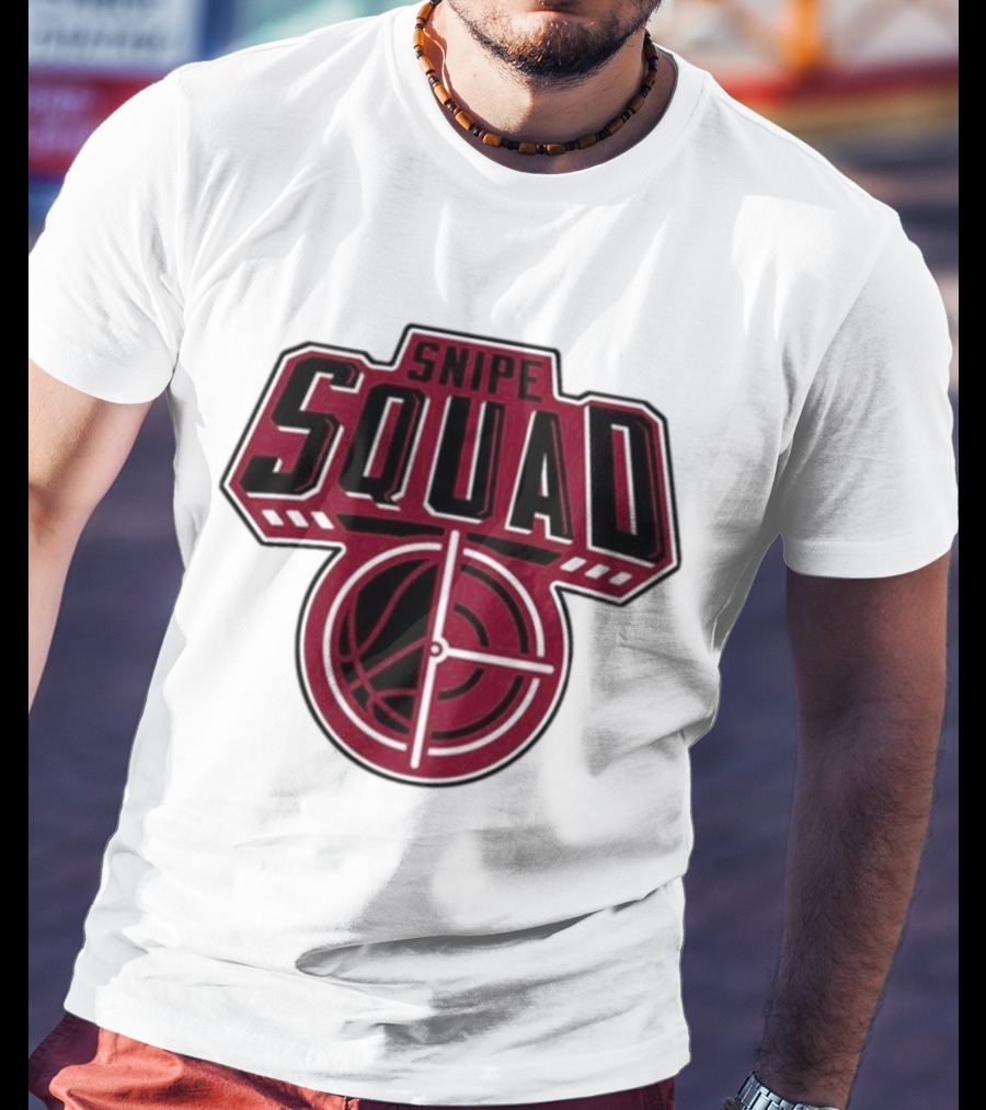 Toronto Raptors Snipe Squad Basketball Target T-Shirt