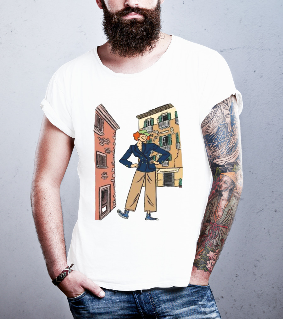 Dick Carroll X Roy Roger’s Positano Chic Casual Stroll T-Shirt