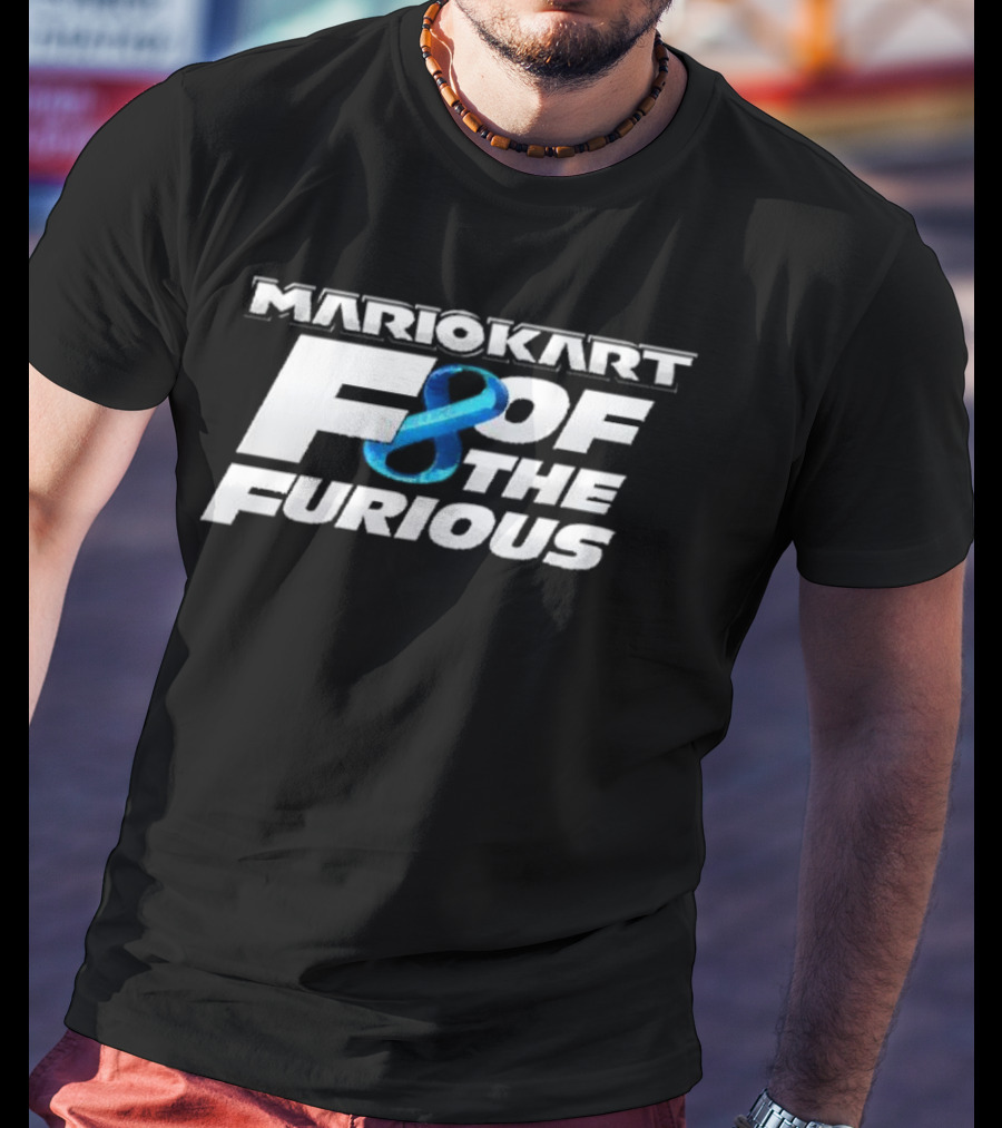 MarioKart F8 Of The Furious Crossover Racing Adventure T-Shirt