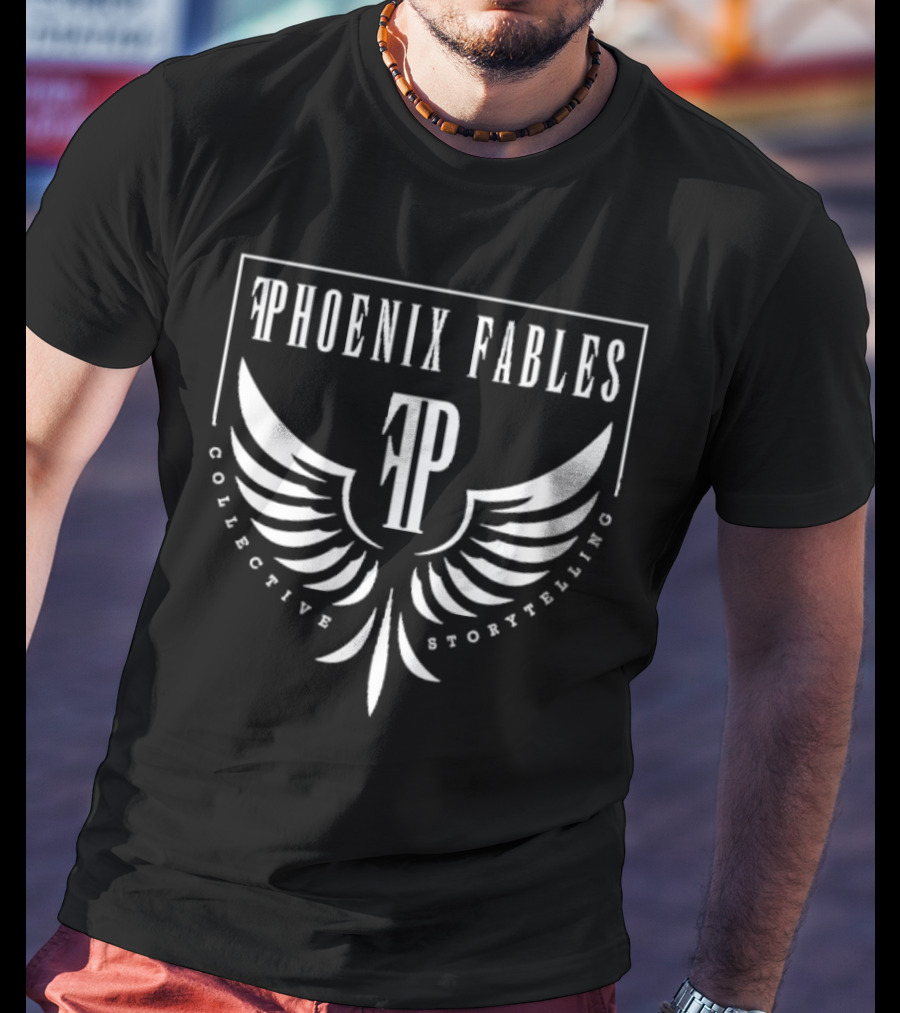 Phoenix Fables Collective Storytelling Winged Emblem T-Shirt