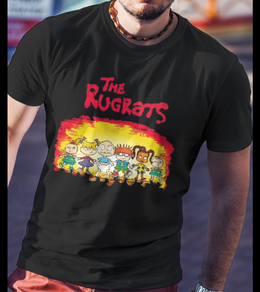 The Rugrats Characters X The Warriors Fusion T-Shirt