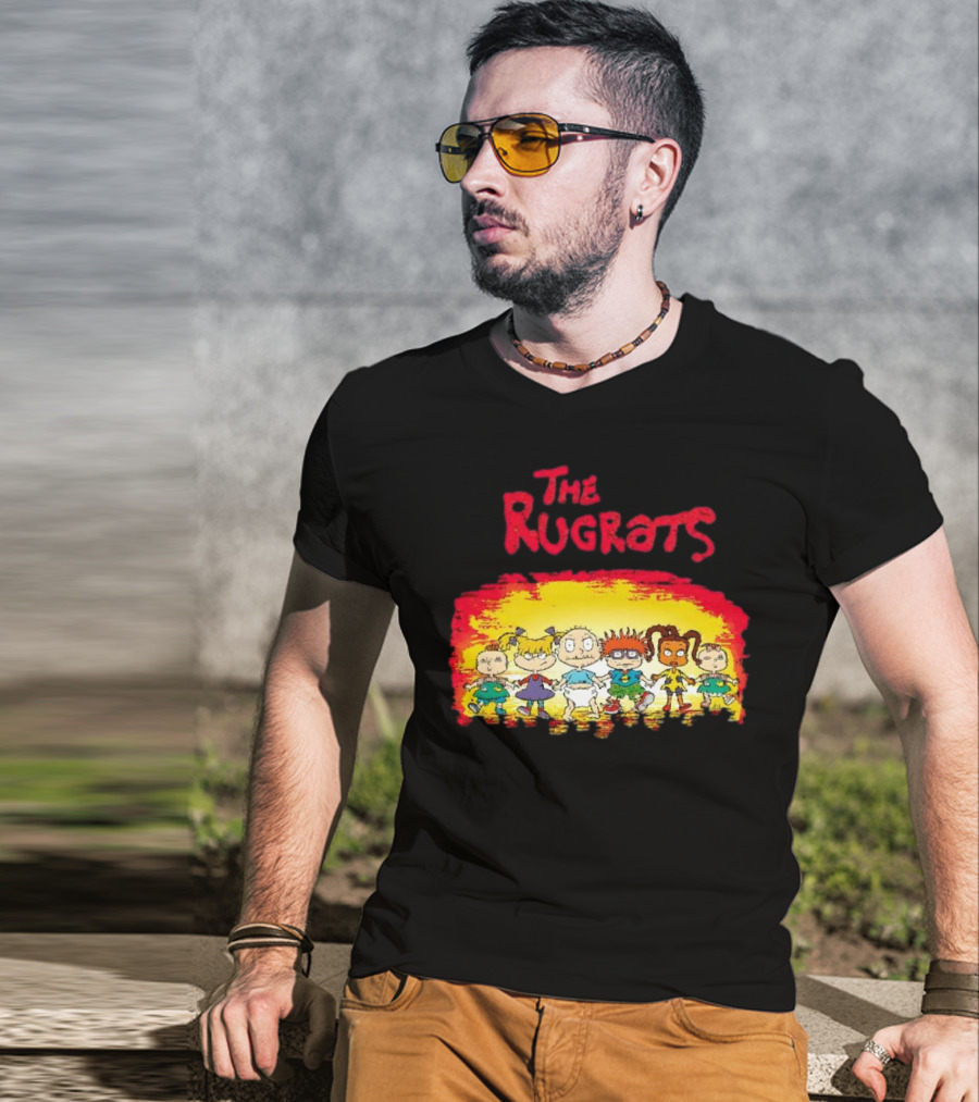 The Rugrats Characters X The Warriors Fusion T-Shirt