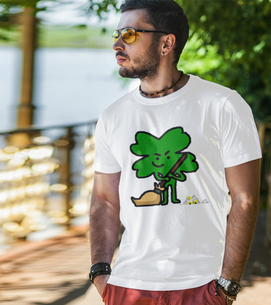 Boston Celtics Sweeping Shamrock Victory T-Shirt