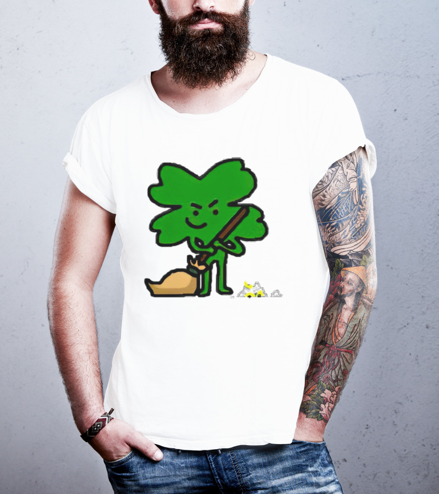 Boston Celtics Sweeping Shamrock Victory T-Shirt