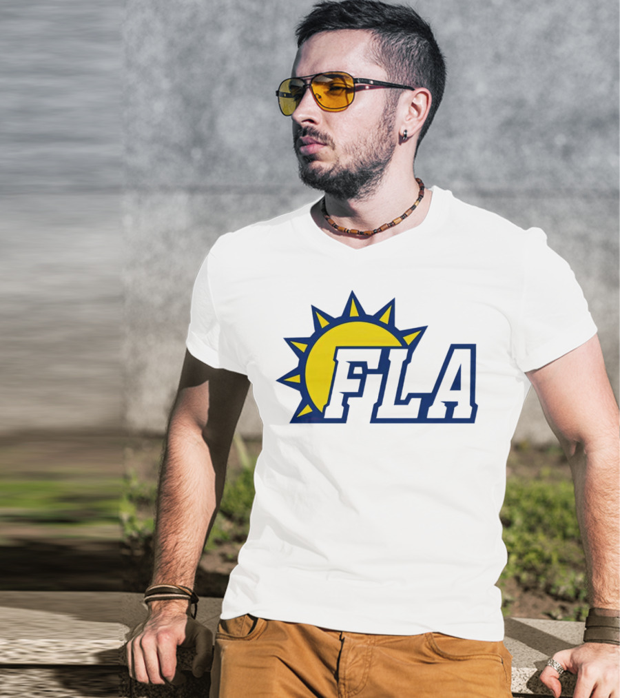 Florida Panthers Sunburst FLA T-Shirt