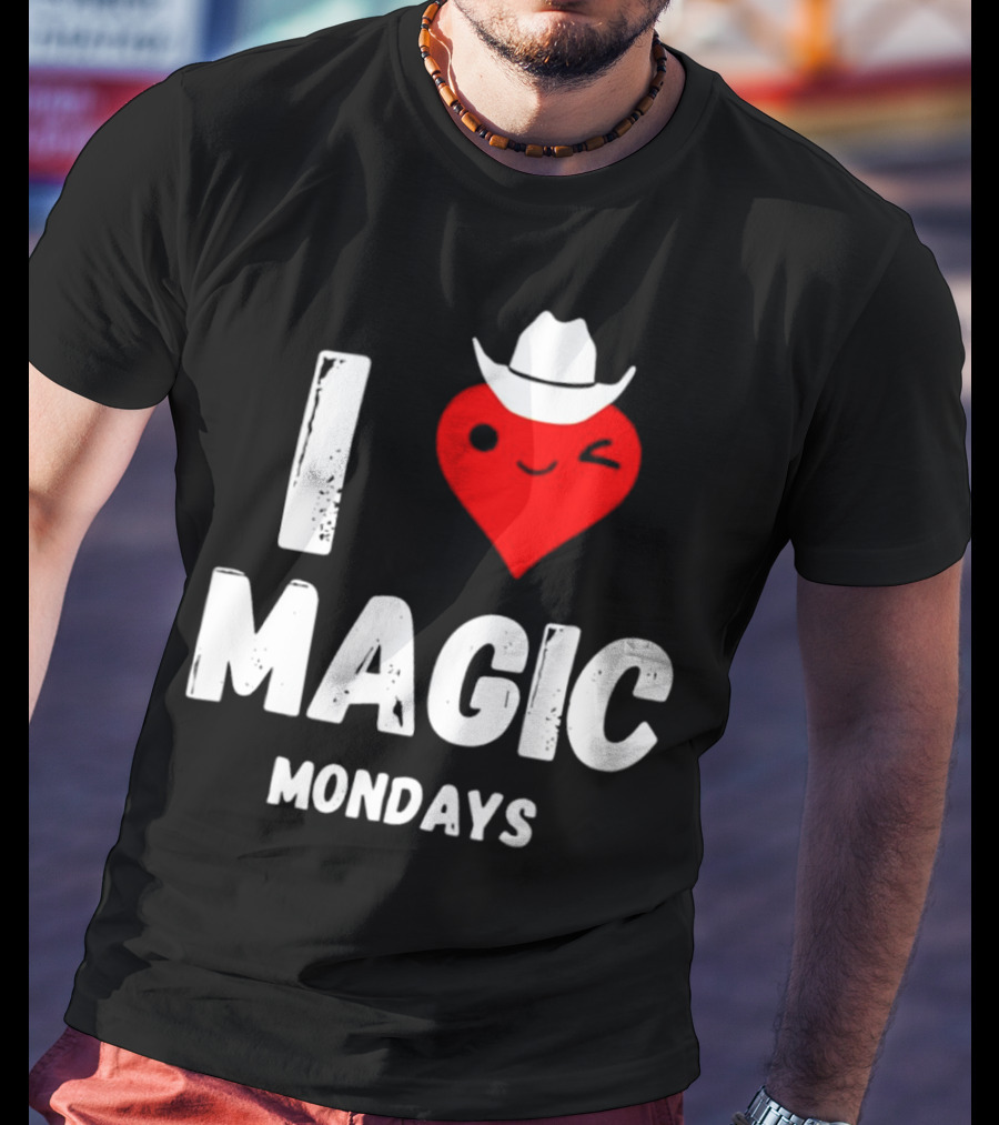 I Heart Cowboy Magic Mondays T-Shirt