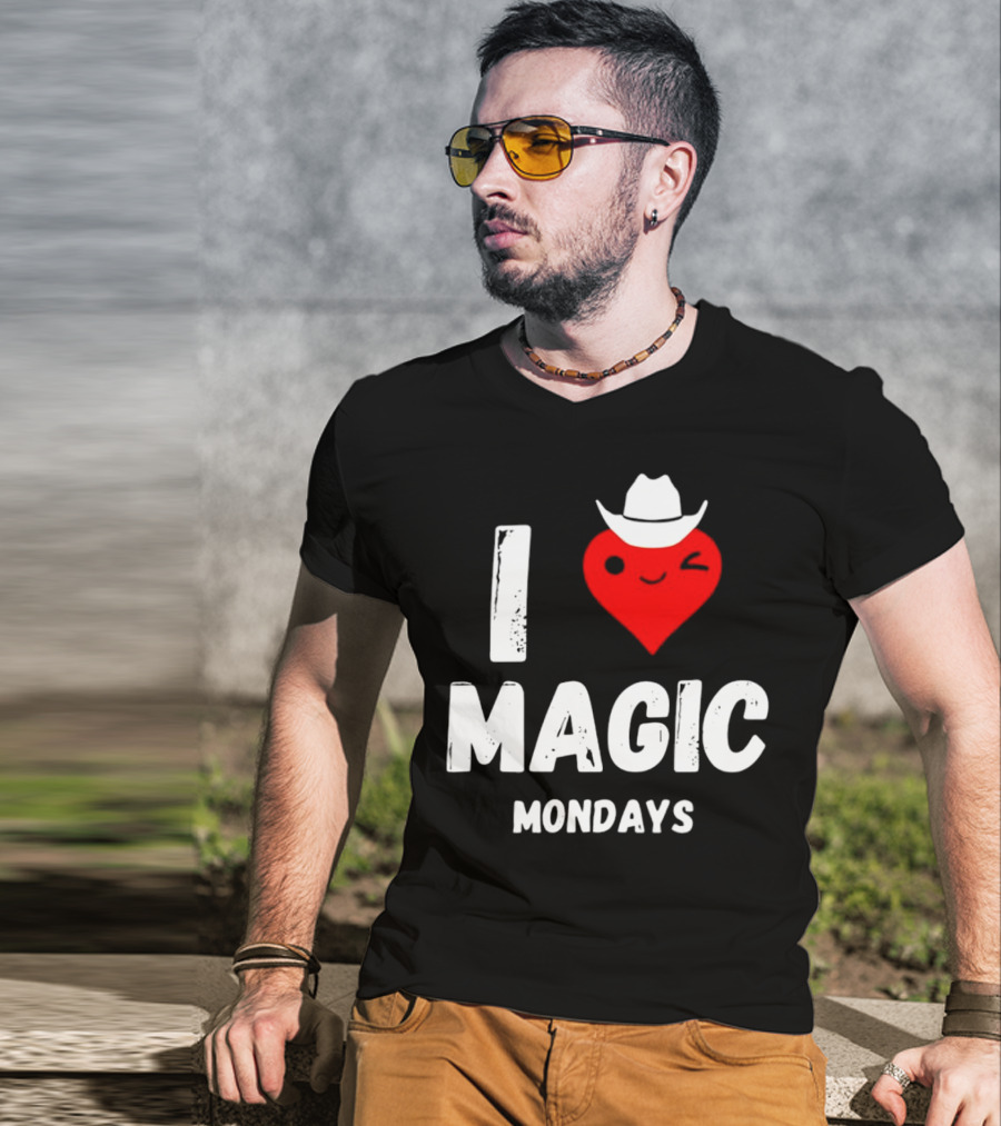 I Heart Cowboy Magic Mondays T-Shirt