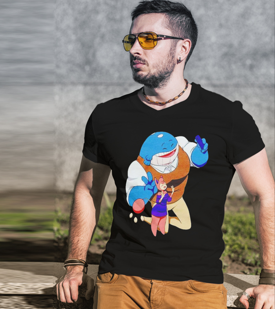 Tinder Skitty Selfie Time Pokémon Mashup T-Shirt