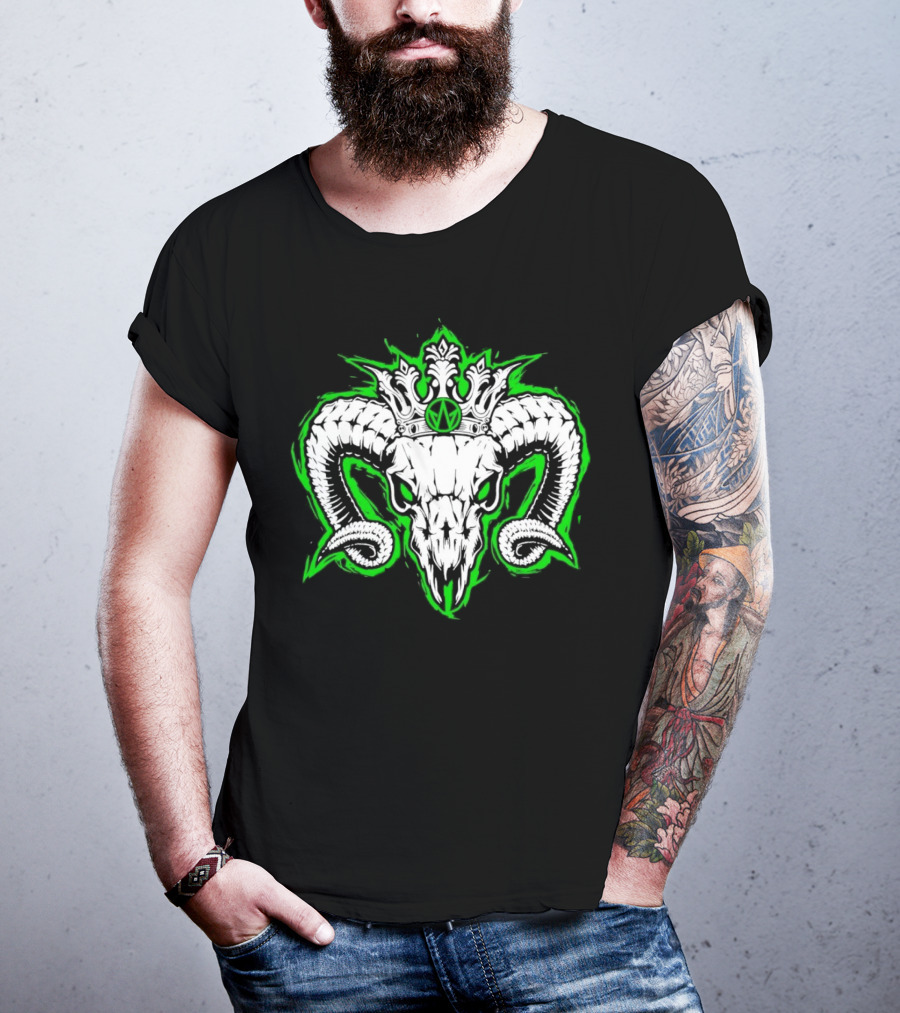 Will Ospreay Goated Ram Skull Crown T-Shirt