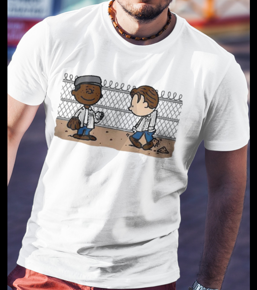Red And Andy Yard Pals The Shawshank Redemption Peanuts Cartoon Crossover T-Shirt