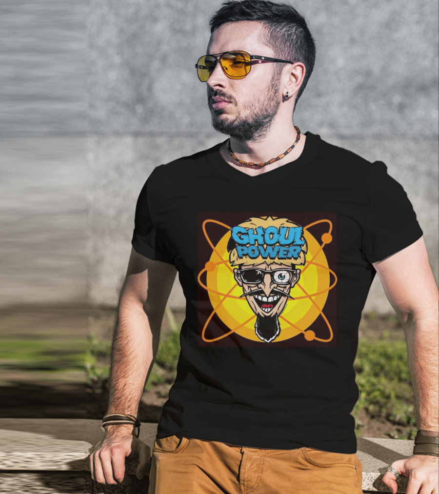 Ghoul Power Atom Circle T-Shirt