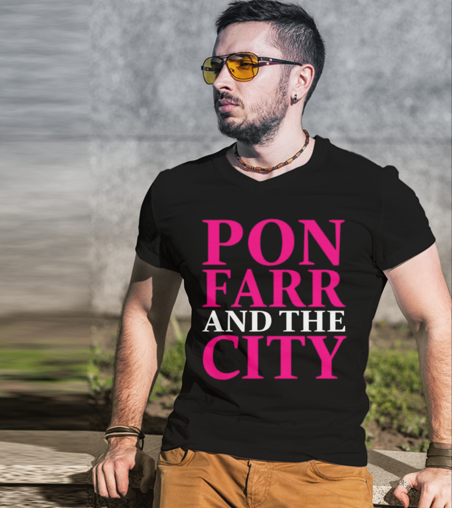 Pon Farr And The City Star Trek Parody Text T-Shirt