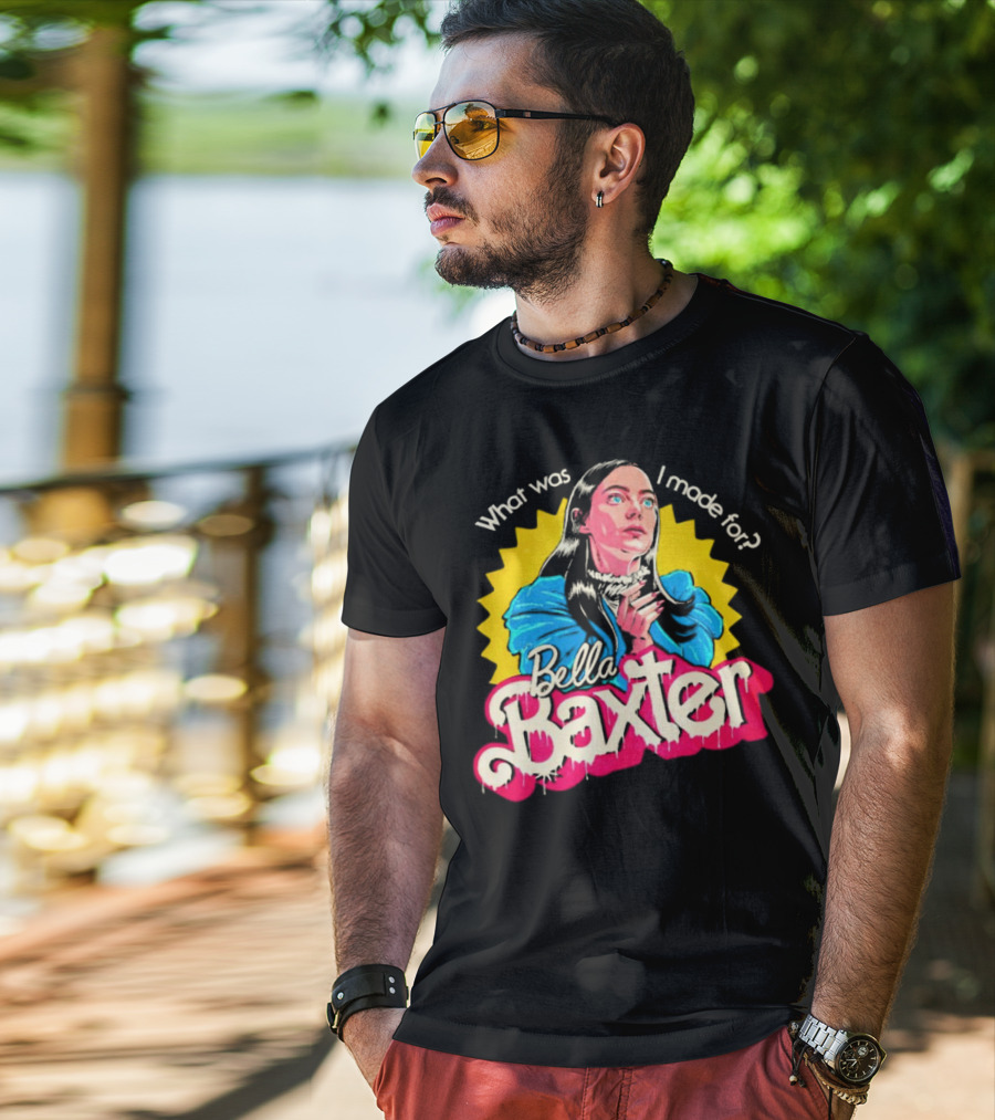 What Was I Made For Bella Baxter Retro Comic T-Shirt