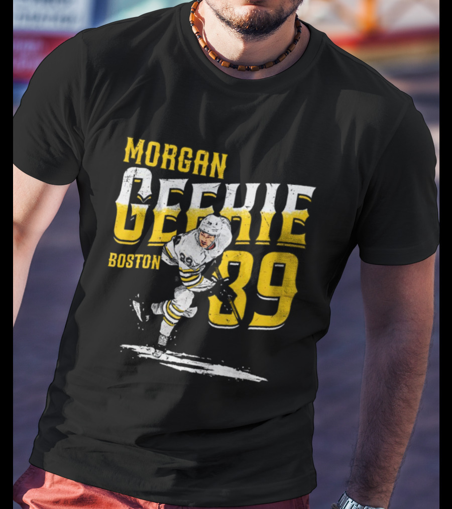 Morgan Geekie Boston 39 Hockey Player T-Shirt
