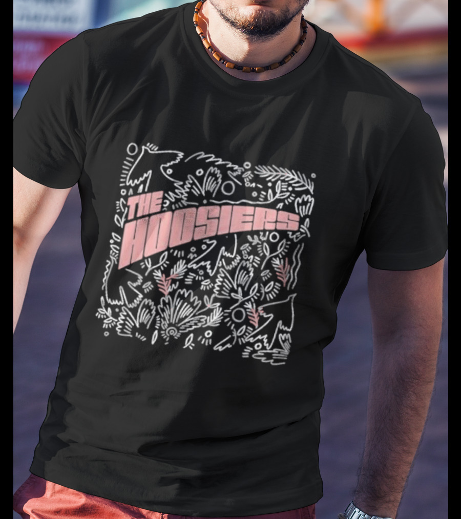 The Hoosiers Band Confidence Bold Floral T-Shirt