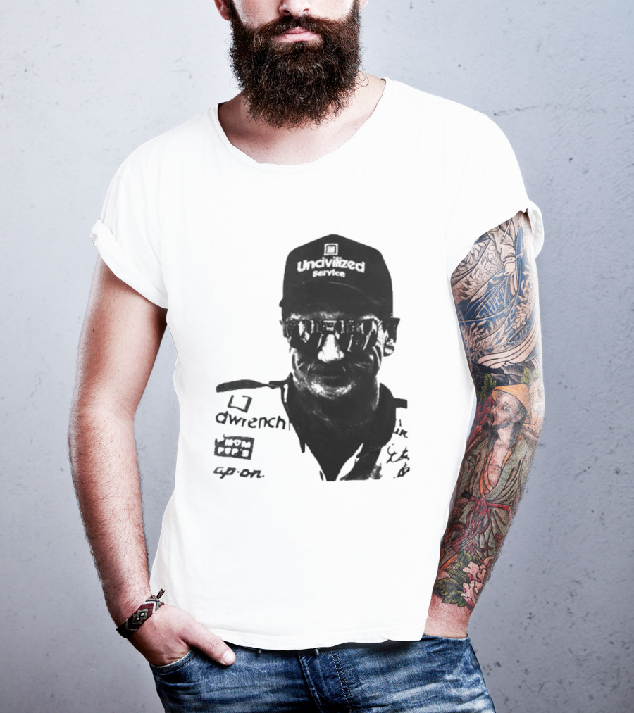 Uncivilized Service Raise Hell Praise Dale T-Shirt