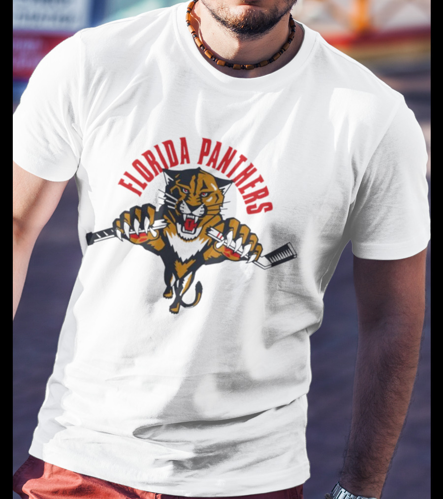Florida Panthers Hockey Break The Stick Fierce T-Shirt