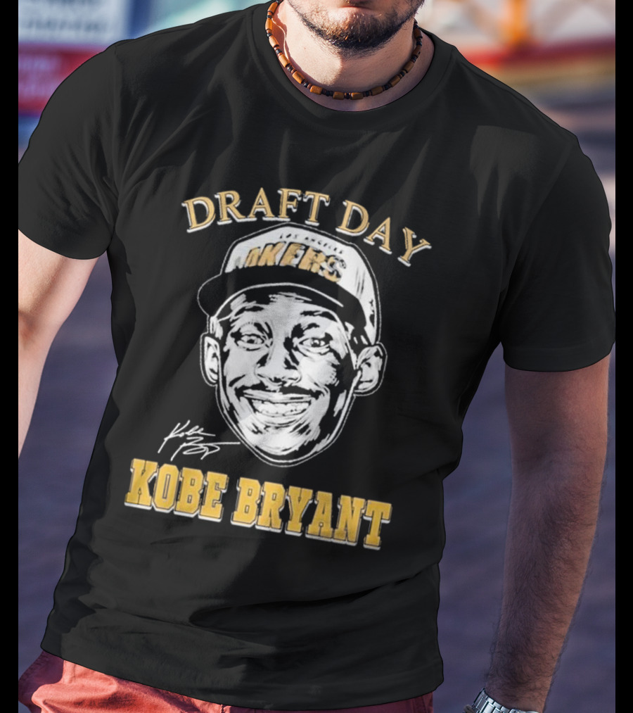 Kobe Bryant Draft Day Los Angeles Lakers T-Shirt