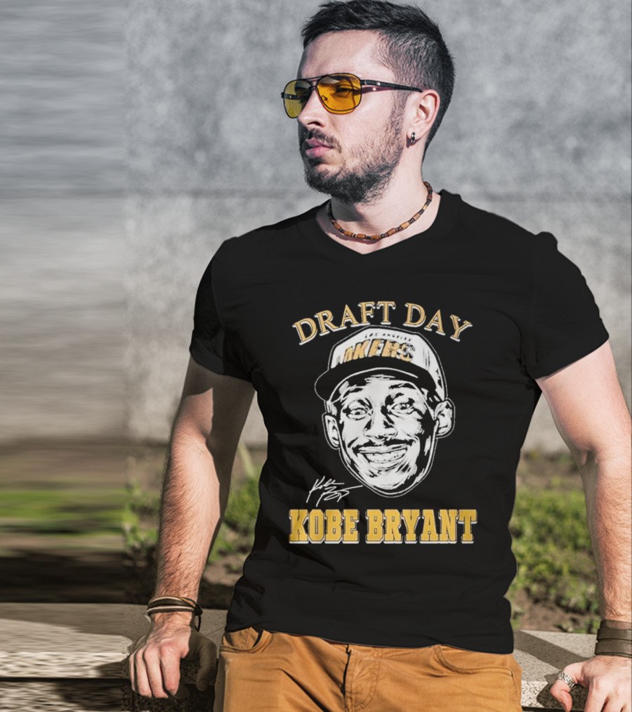 Kobe Bryant Draft Day Los Angeles Lakers T-Shirt