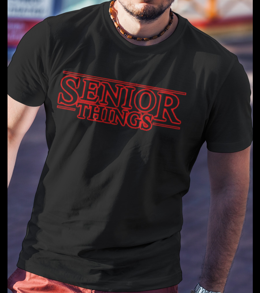 Senior Things Stranger Things Mashup T-Shirt