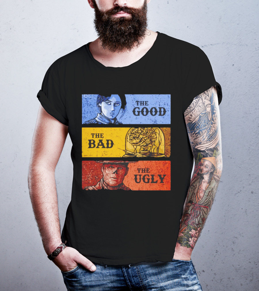 Fallout The Good The Bad The Ugly Character Carousel T-Shirt