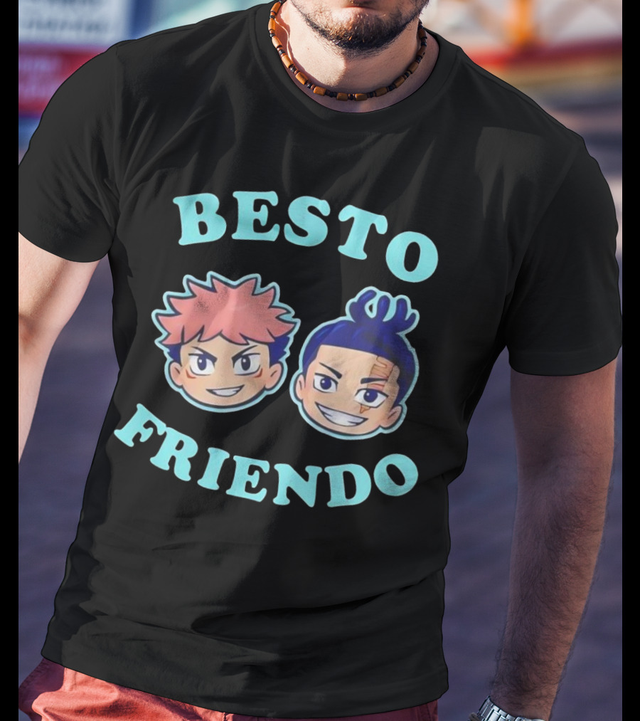 Besto Friendo Jujutsu Kaisen Yuji And Todo T-Shirt